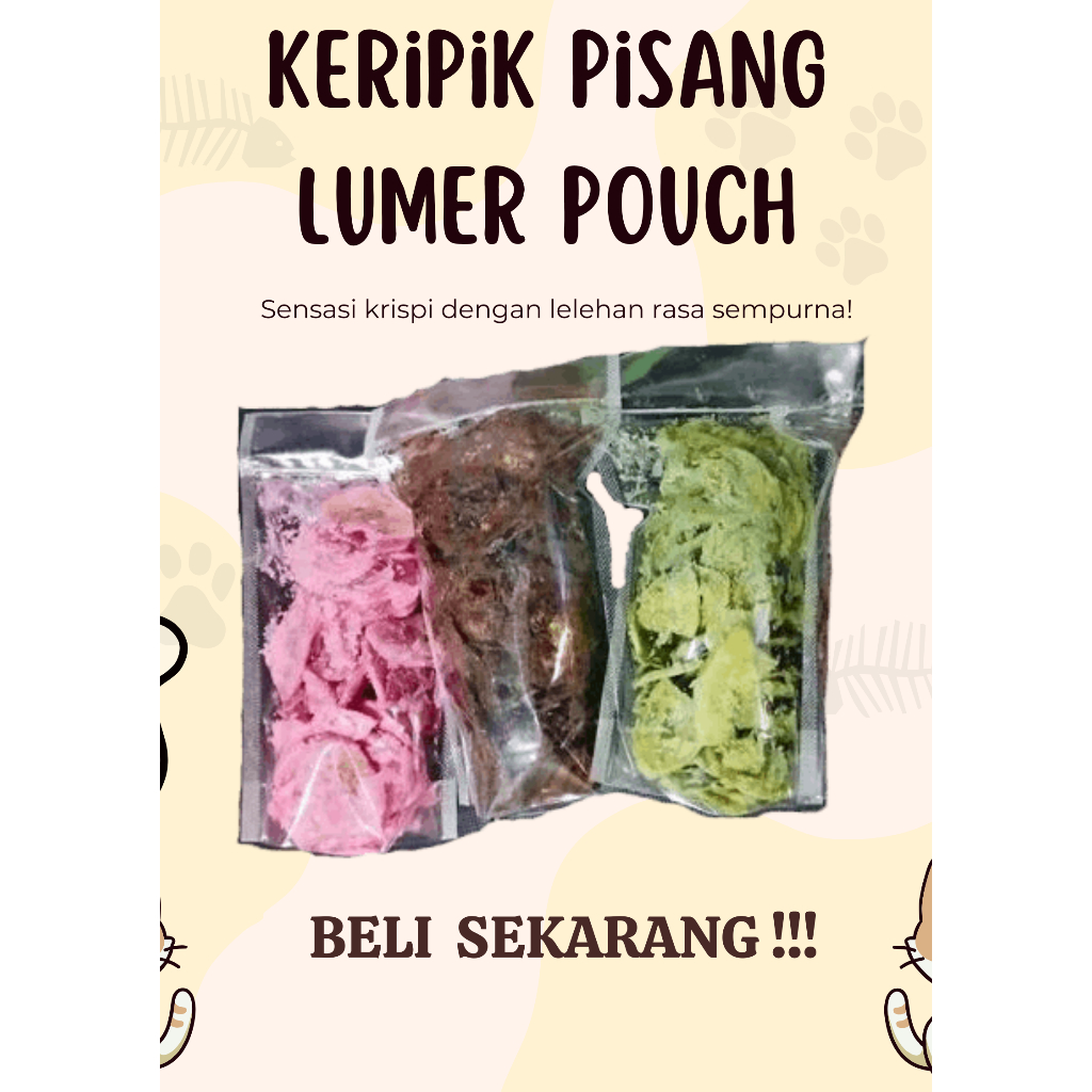 

Keripik Pisang Lumer Premium Pouch