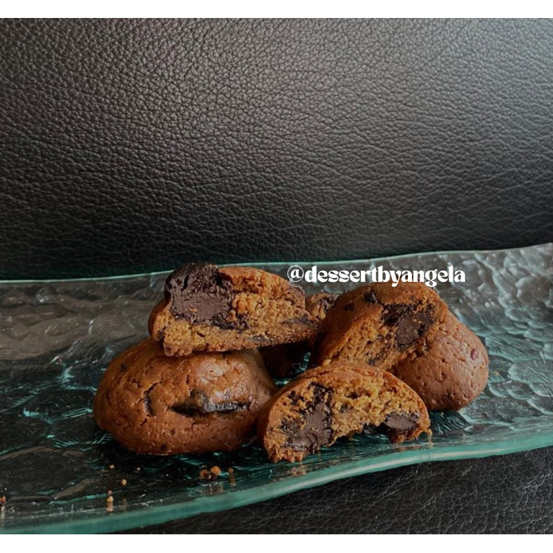 

soft cookies chocolate coklat