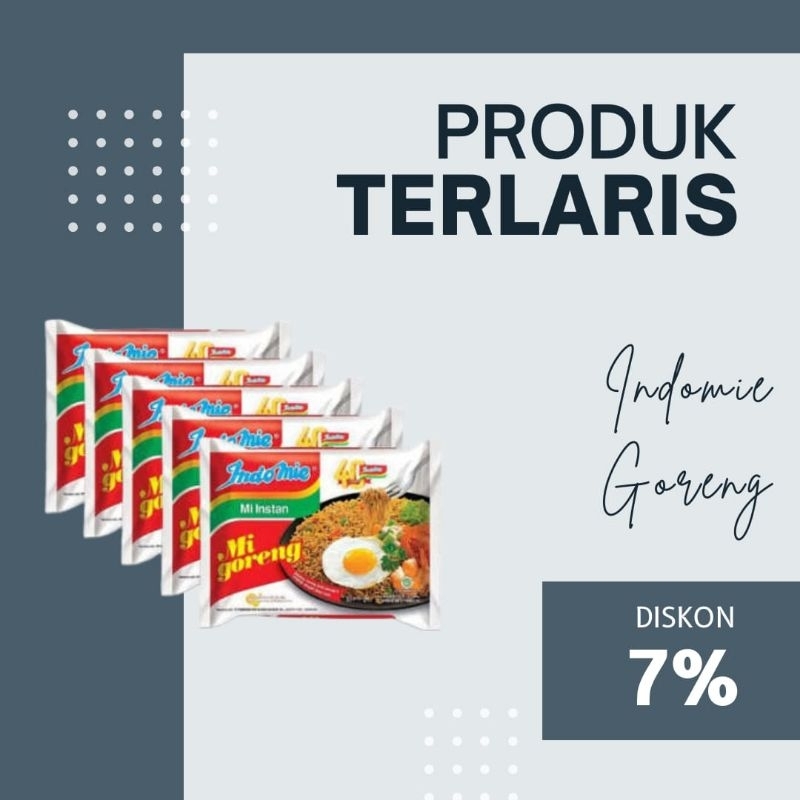 

_ - Indomie Mi Instan Goreng Original 84g