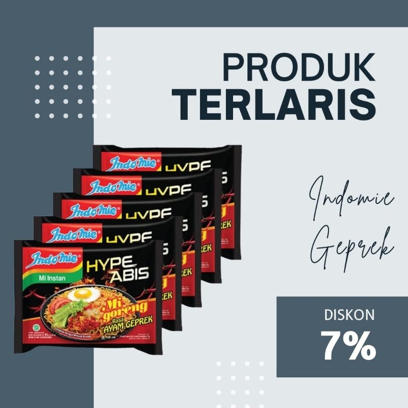 

_ - Indomie Mi Instan Goreng Geprek 90g