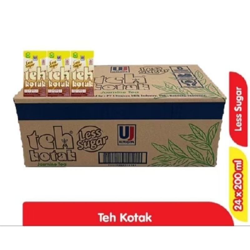 

Ultra Teh Kotak Teh Melati Rendah Gula 24x300 ml