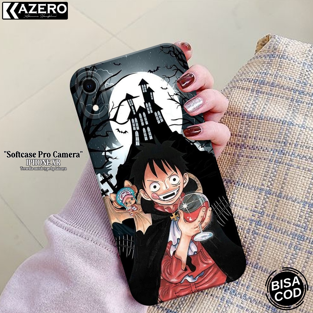 KAZERO - Case Hp IPHONE XR - Fashion Case Anime Pro Camera - Softcase IPHONE XR - Kesing IPHONE XR -