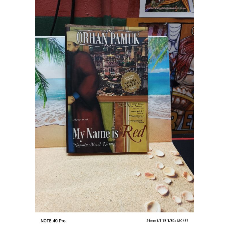 Novel Orhan Pamuk My Name Is Red Namaku Merah Original Preloved