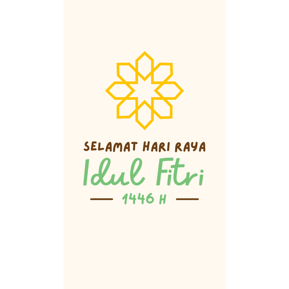 Video Ucapan Lebaran Hari Raya Idul Fitri 1446 H - Animasi-Tema4