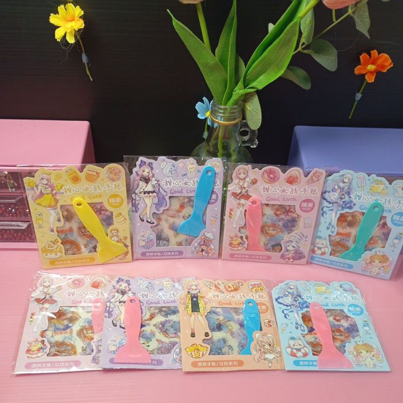 

[Aesthetic by fss.id] sticker mini/stiker sutil kecil