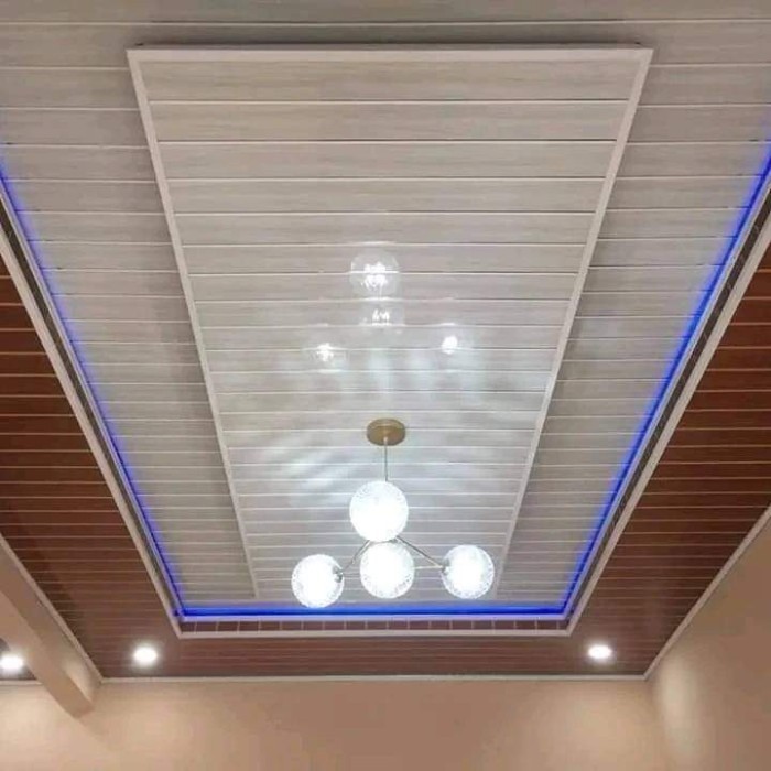 Plafon Rumah PVC Modern Minimalis