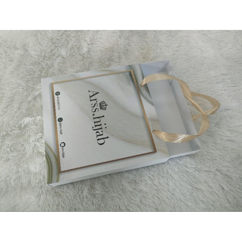 

Sliding box hijab 16x16x3cm min 50pcs packaging hijab sliding box online shop