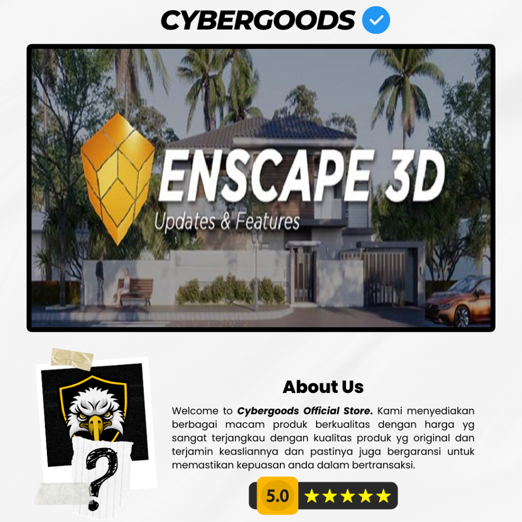 Software Enscape 3D Pro Full Version Enscape3D Aplikasi Rendering Virtual Reality 3D Tools
