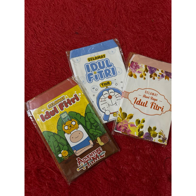 

Amplop lebaran idul fitri motif kartun isi 3 pack lucu