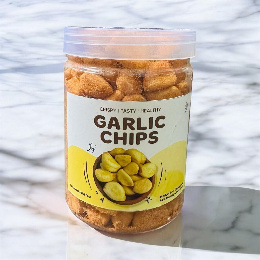 

XMASTER XPRESSTEMILOFFICIAL KERIPIK BAWANG PUTIH KEMASAN POUCH 300 ML 400 ML 750ML