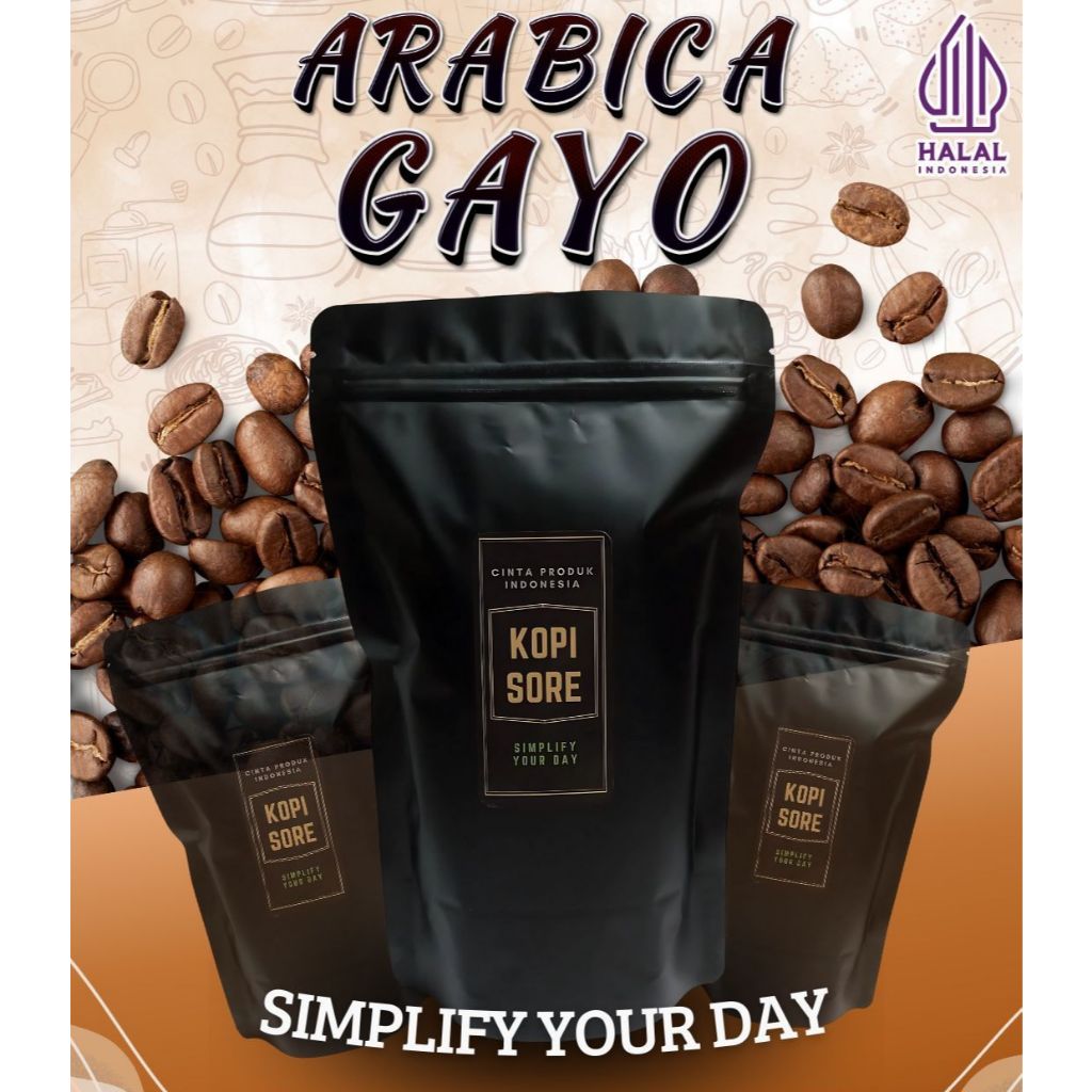 

ARABIKA GAYO 500g - Fresh Roasted