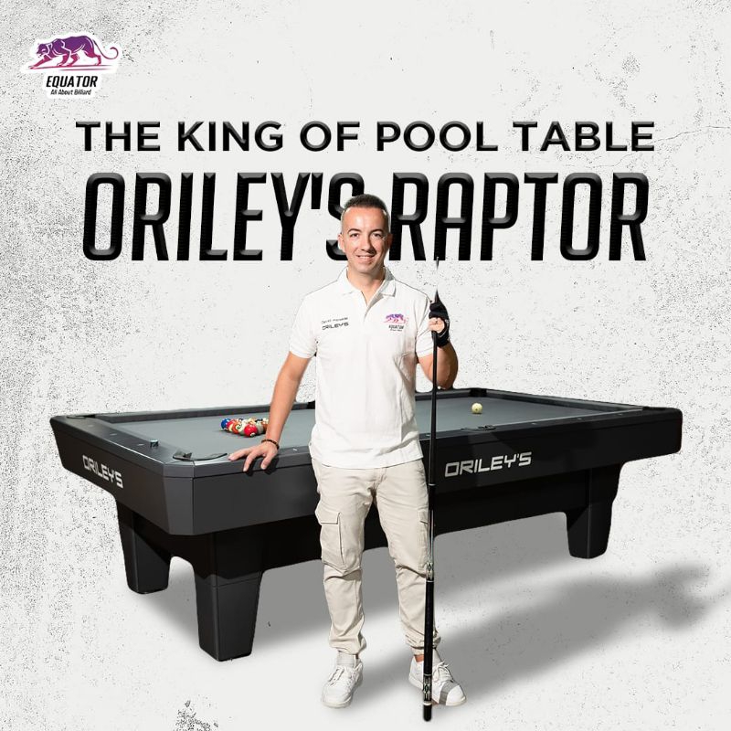 Orileys Billiard Table Raptor- Meja Billiard