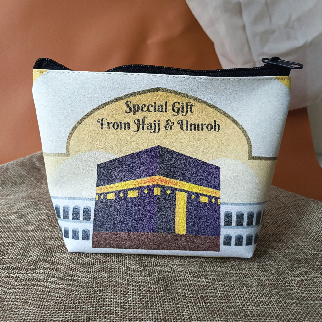 pouch kabah mekkah dompet oleh oleh mekkah umroh haji