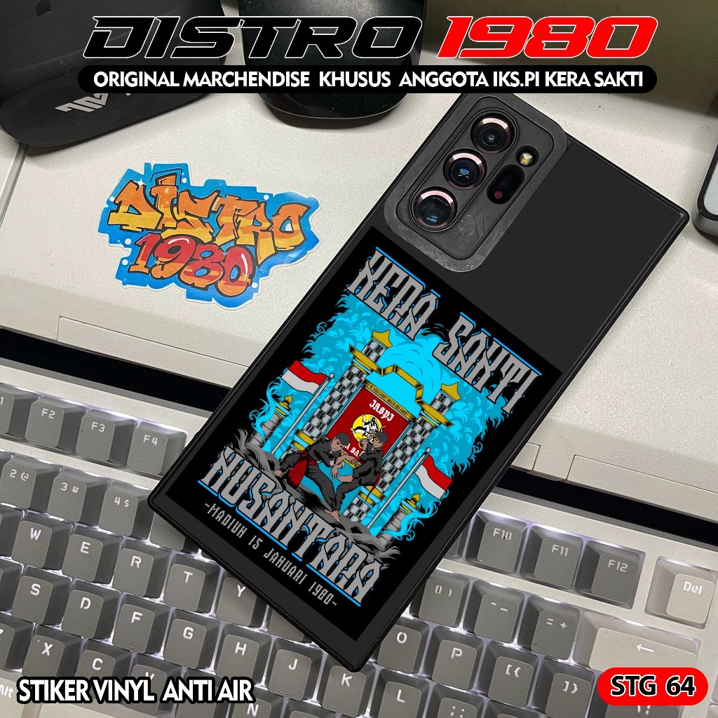 

STIKER IKS.PI KERA SAKTI STG 64 HOLOGRAM VINYL ANTI AIR