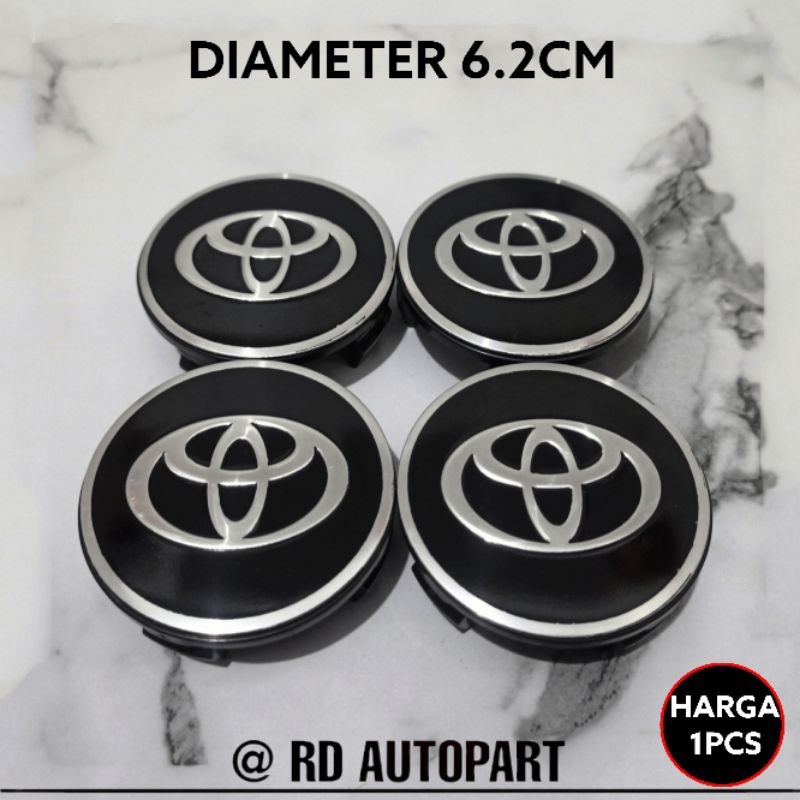Tutup Velg Dop Roda Toyota Avanza Tahun 2016-2021 Hitam