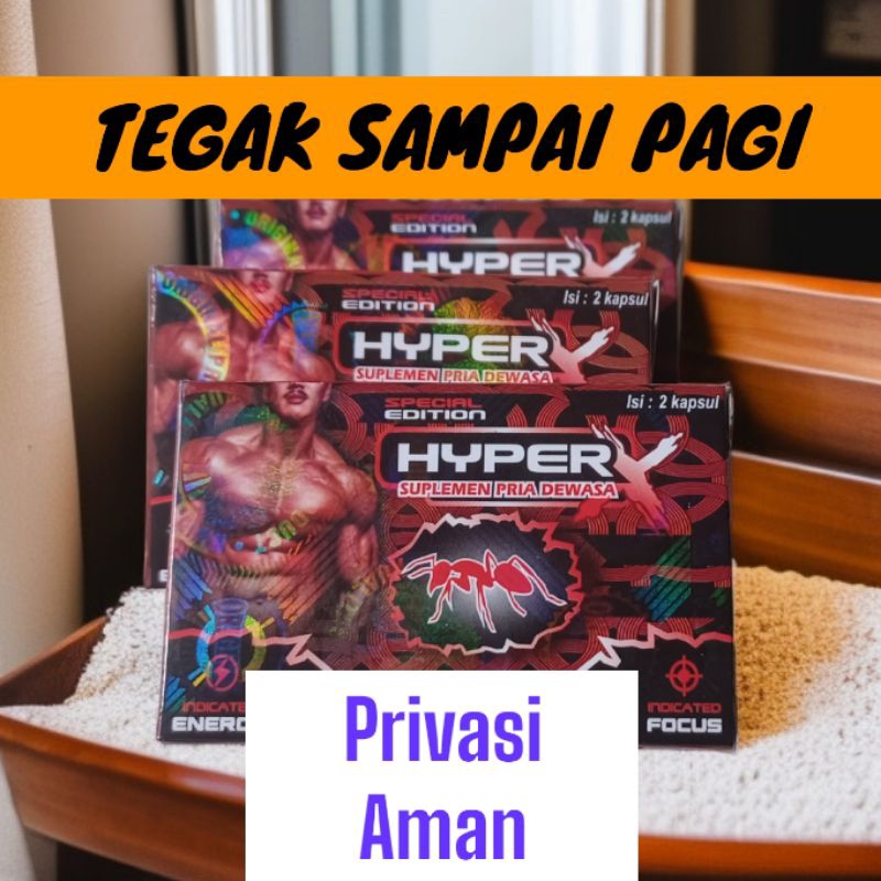 

Madu Bubuk HyperX Original Ecer 2 pack isi 4 butir