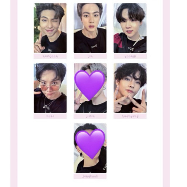 photocard pc bts official bluray br mots one kim namjoon rm seokjin jin min yoongi suga jung hoseon 