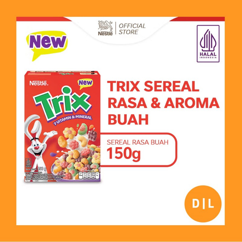 

NESTLE TRIX SEREAL RASA DAN AROMA BUAH 150gr SARAPAN ANAK