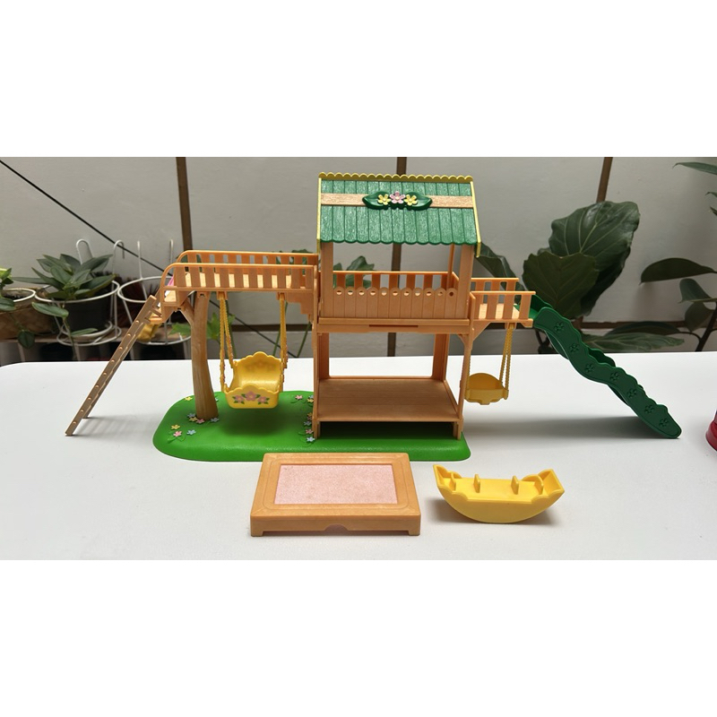 Sylvanian Garden Playground RARE VINTAGE