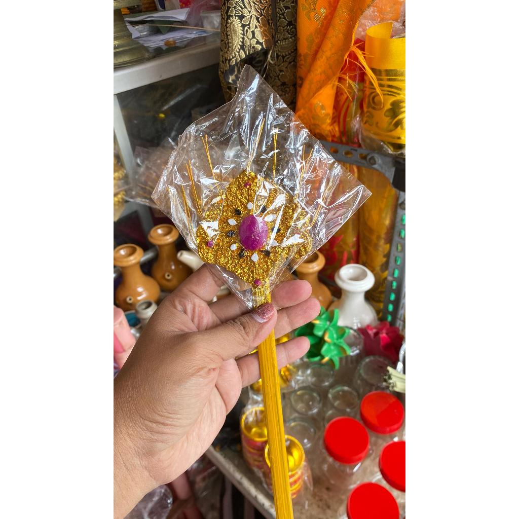 bancangan bunga / tusukan bunga / sumpangan daksina / payasan daksina