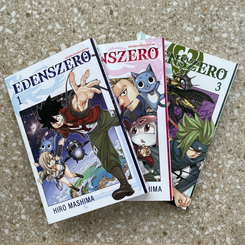 Edens Zero Volume 1 - 3 Set Preloved