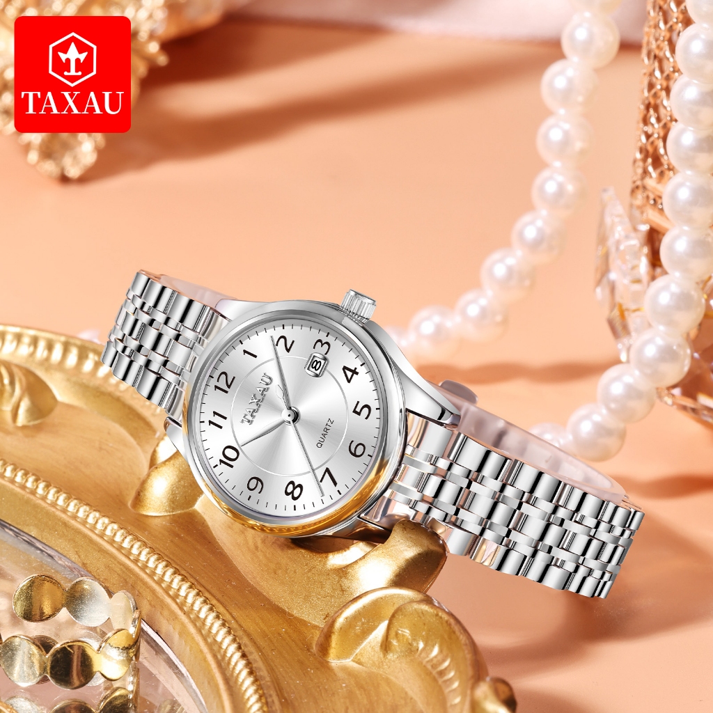 TAXAU Jam Tangan Anak Perempuan Original Analog Anti Air Elegan Fashion Korea Jam Tangan Cewek Cod