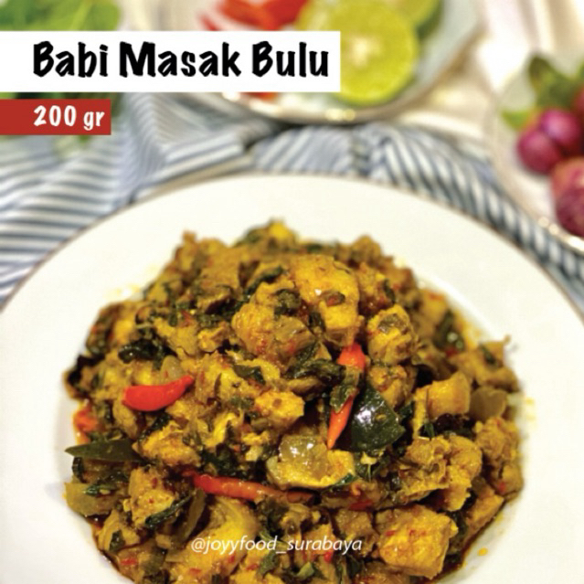 

Babi Masak Bulu (FROZEN) @200gr