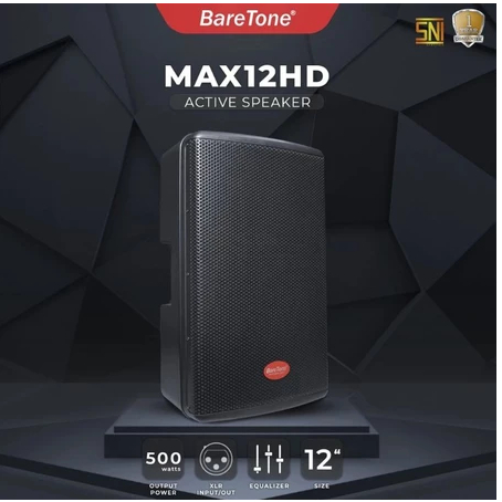 speaker aktif baretone 12inch max12hd max 12hd baretone max12 hd 500 PER PCS