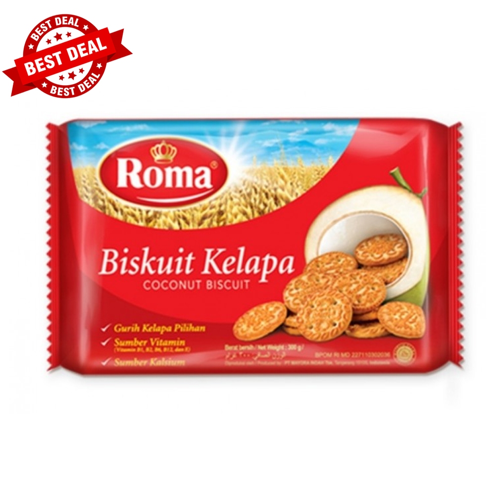 

Biskuit Roma Kelapa 300 gr