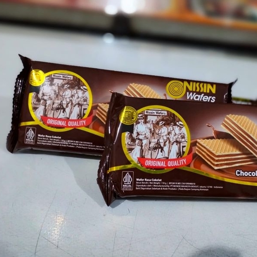 Nissin Wafer Cokelat 110 gr
