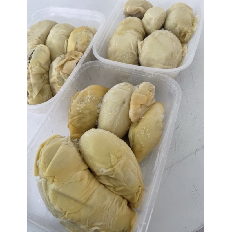 

durian kupas lokal sumatra 500gram