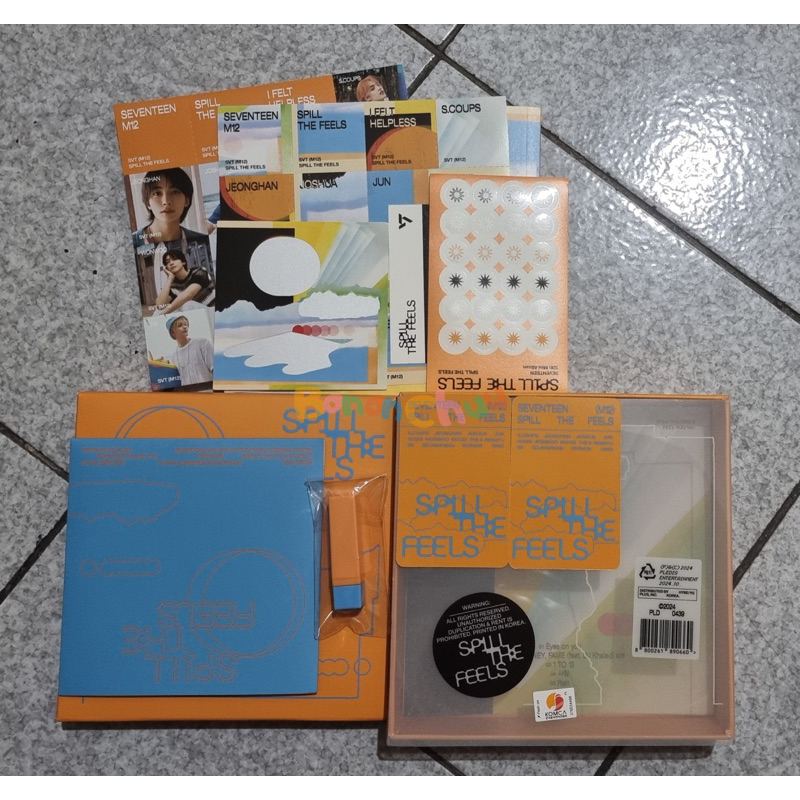 

SEVENTEEN Album spill the feels - feel you ver UNSEAL