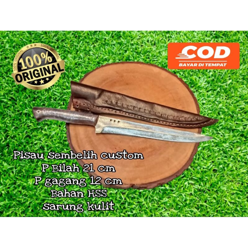 pisau skinner N695 fulltang custom / kerambit