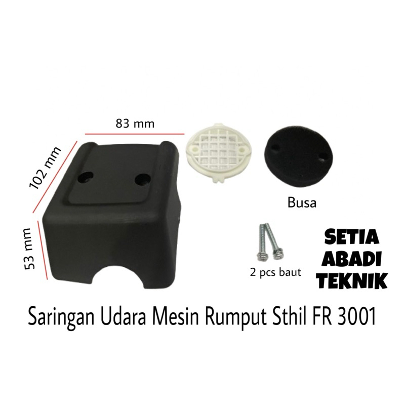 Saringan udara Mesin Rumput Sthil FR 3001/Saringan Hawa Mesin Rumput Sthil FR 3001/Filter Udara Mesi
