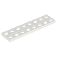 Lego White Part 3034 Plate 2 x 8