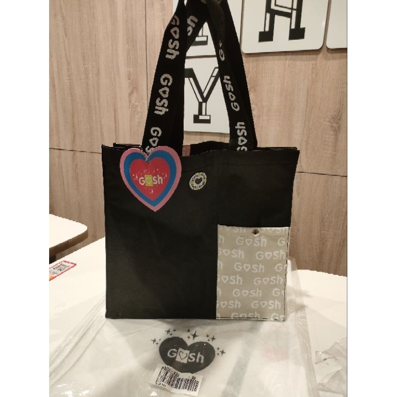 Tote bag Gosh art 455 black
