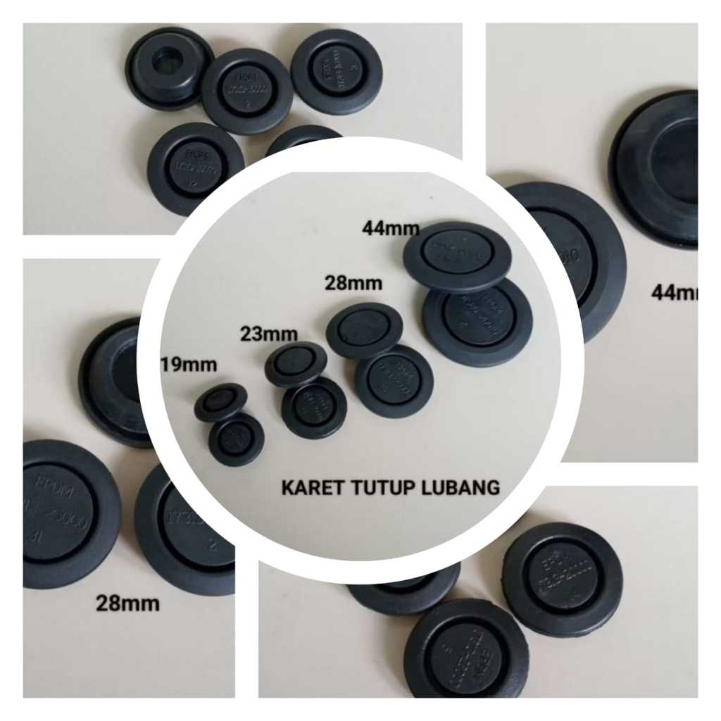 Karet tutup lubang dek / Karet tutup lubang lantai body mobil xenia avanza / kenderaan