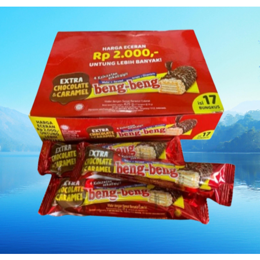 

Beng Beng Wafer Coklat Mayora 1 Box 17 Pcs