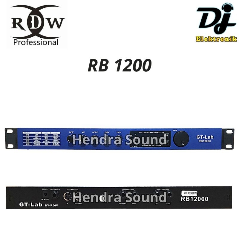 RDW ● RB 1200 / RB1200 - Efek Vokal / Effect Vocal Mic