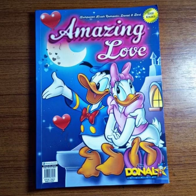 Komik Donal Bebek Edisi Spesial Valentine