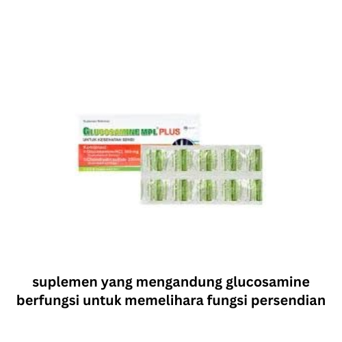 Glucosamine MPL Plus Chondroitin isi 1 box untuk Kesehatan Sendi