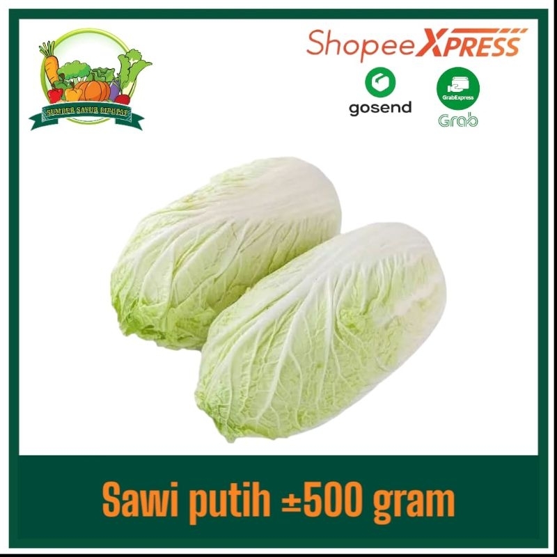 

Sawi putih ±500 gram - KIRIM INSTAN
