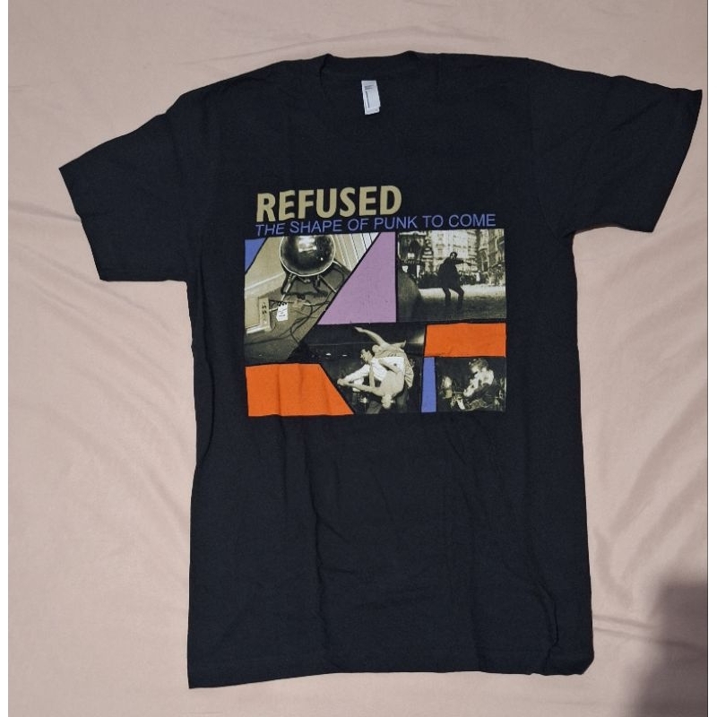 REFUSED kaos band merch