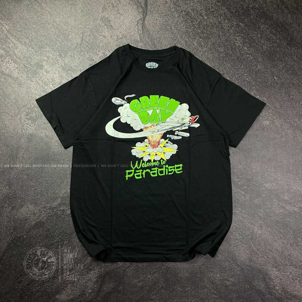 GREEN DAY - WELCOME TO PARADISE Kaos Band Original