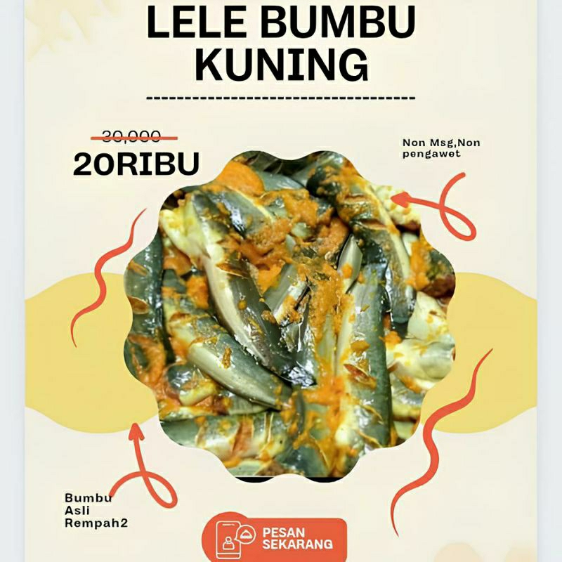 

Lele bumbu kuning siap goreng(beli2gratis1ikanlele)