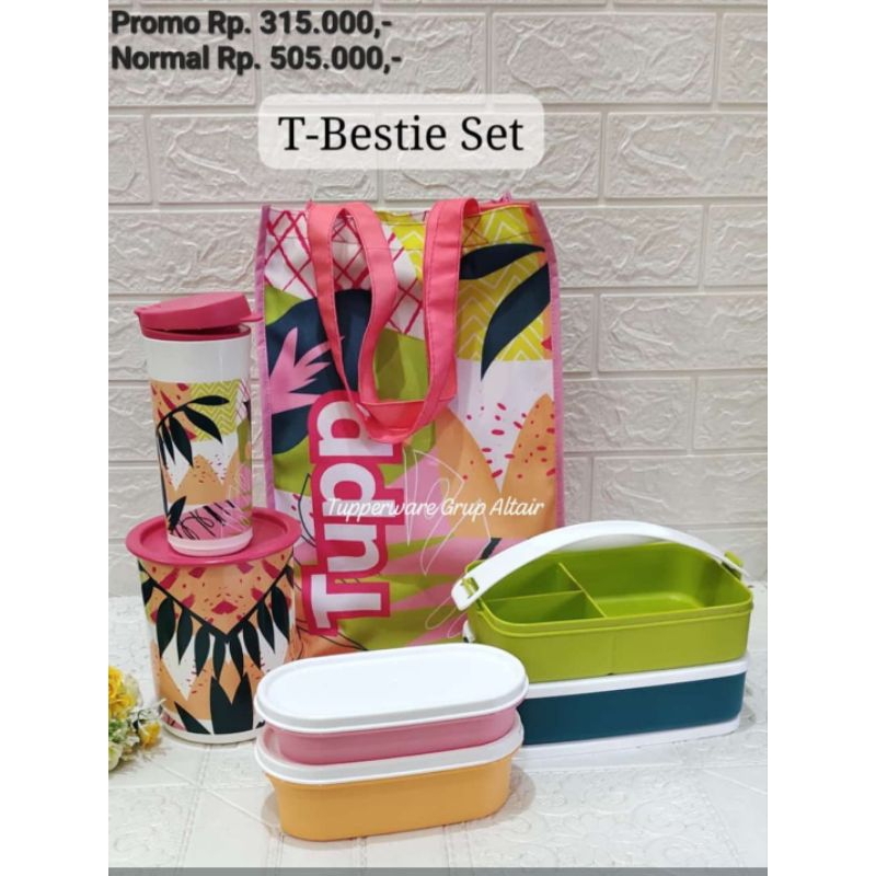 T-Bestie Set // bekal makan toples tumbler set