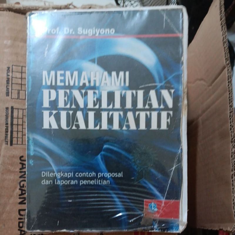 Buku Bekas Memahami Penelitian Kualitatif