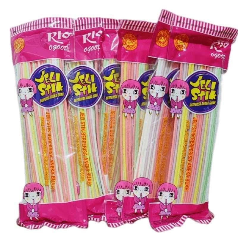 

Jelly Stick panjang permen jelly rasa