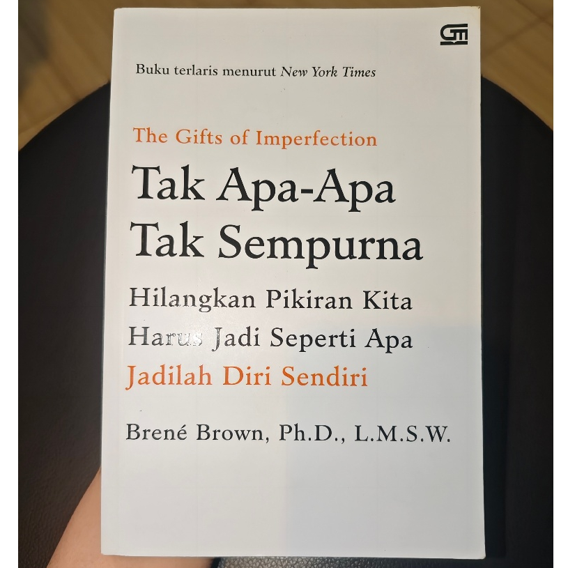TAK APA-APA TAK SEMPURNA - BRENÉ BROWN [PRELOVED] 9786020640921