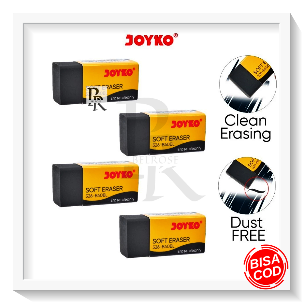 

(BOX = 40PC) GROSIR PENGHAPUS STIP HAPUSAN JOYKO Eraser 526-B40
